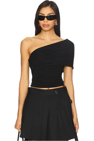 REVOLVE Helmut Lang Helmut lang parte superior asimétrica protect en color talla L en - Black. Talla L (también en M, S, XS).