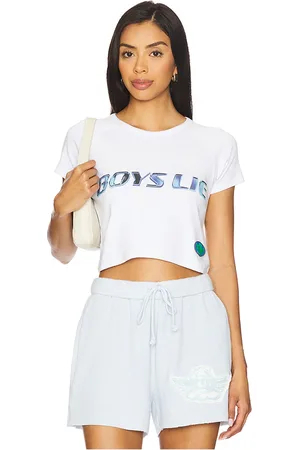 REVOLVE Boys Lie Boys lie camiseta corta gotta jet all yours en color talla L en - White. Talla L (también en M, S, XL/1X, XS).