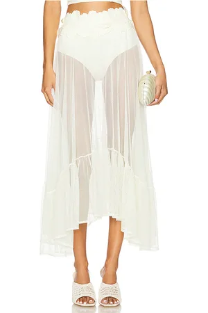 REVOLVE Bahia Maria Bahia maria falda jardin de lu en color crema talla M en - Cream. Talla M (también en XL, XS).