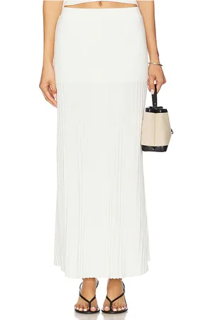 REVOLVE 4th & Reckless 4th & reckless falda punto ivey en color talla L en - White. Talla L (también en M, S, XL, XS).