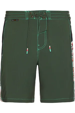 REVOLVE Dark Seas Dark seas shorts playeros en color talla 30 en - Olive. Talla 30 (también en 31, 32, 34, 36, 38).