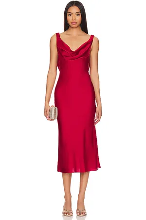 REVOLVE Katie May Katie may vestido heidi en color rojo talla L en - Red. Talla L (también en S).