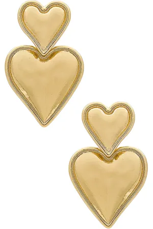REVOLVE Amber Sceats Amber sceats pendientes cupid en color oro metálico talla all en - Metallic Gold. Talla all.