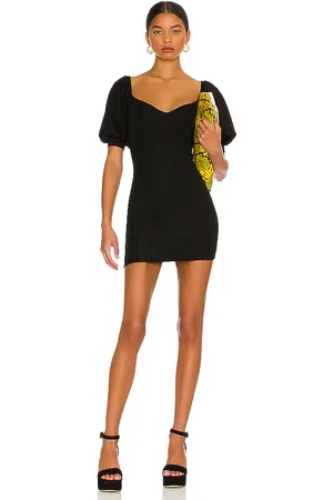 REVOLVE MORE TO COME More to come vestido lizzy en color talla S en - Black. Talla S (también en XS).