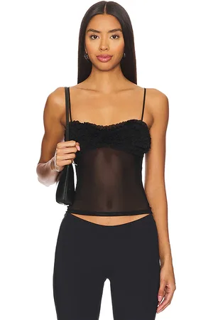 REVOLVE MORE TO COME More to come carmine cami top en color talla L en - Black. Talla L (también en XL).