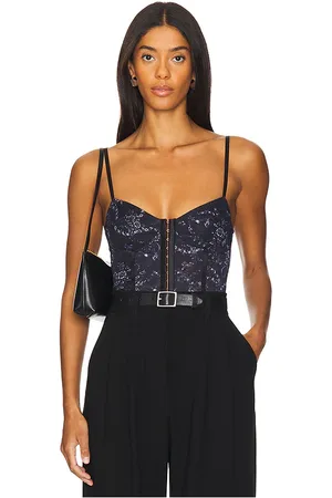 REVOLVE Free People Free people body intimately fp printed night rhythm en color negro talla L en - Black. Talla L (también en M, S, XL, XS
