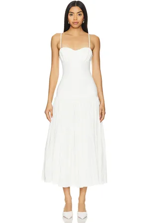 REVOLVE NICHOLAS Nicholas vestido midi salem broomstick en color negro talla 10 en - Black. Talla 10 (también en 8).
