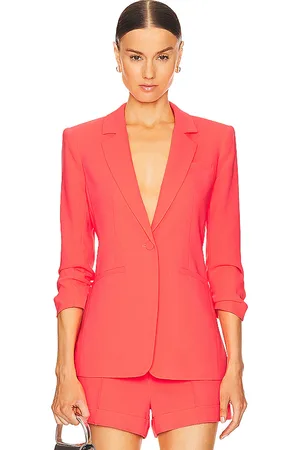 REVOLVE Cinq a Sept Cinq a sept khloe blazer en color coral talla 6 en - Coral. Talla 6 (también en 8).