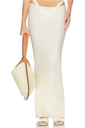 REVOLVE Melissa Simone Melissa simone falda saida en color blanco talla L en - White. Talla L (también en S).