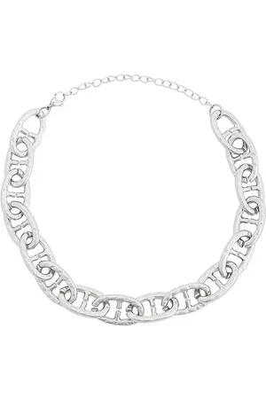 REVOLVE Petit moments Petit moments collar de eslabones de cadena rectangular en color metálico talla all en - Metallic Silver. Talla all.