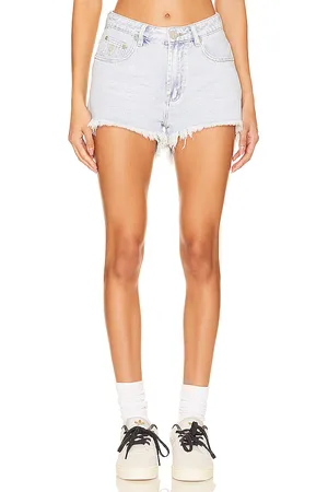 REVOLVE One Teaspoon One teaspoon short de mezclilla de cintura alta bonitas en color denim claro talla 24 en - Denim-Light. Talla 24 (también en 25