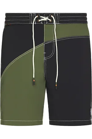 REVOLVE Dark Seas Dark seas shorts playeros en color talla 30 en - Olive. Talla 30 (también en 31, 32, 34, 36, 38).