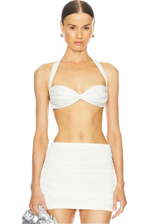 REVOLVE Norma Kamali Norma kamali top bralette bill en color blanco talla XL en - White. Talla XL (también en XS).
