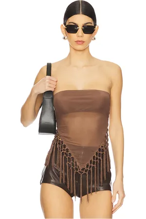 REVOLVE MORE TO COME More to come shion top en color talla L en - Brown. Talla L (también en M).