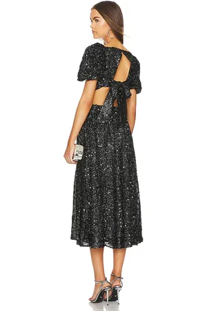 REVOLVE ELLIATT Elliatt vestido aubree en color talla M en - Black. Talla M (también en XS).