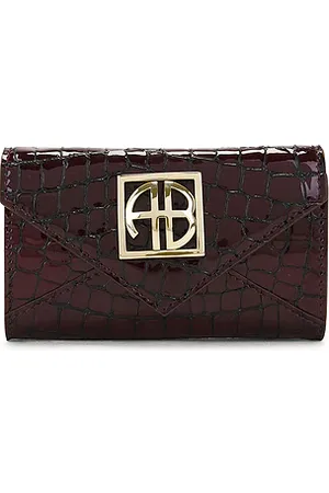 REVOLVE ANINE BING Anine bing cartera elly en color burgundy talla all en - Burgundy. Talla all.