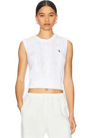 REVOLVE Polo Ralph Lauren Polo ralph lauren top chaleco en color talla L en - White. Talla L (también en M, S, XL, XS, XXS).