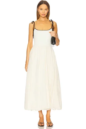 REVOLVE Line & Dot Line & dot vestido jules en color ivory talla L en - Ivory. Talla L (también en M, S, XS).