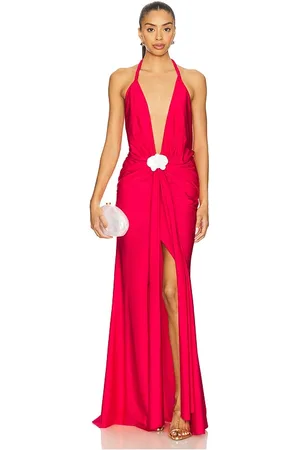 REVOLVE Shani Shemer Shani shemer vestido olesia en color rojo talla M en - Red. Talla M (también en S, XS).