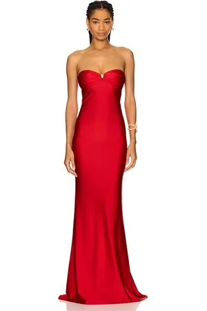 REVOLVE Shani Shemer Shani shemer maxivestido cascade en color rojo talla M en - Red. Talla M (también en S).