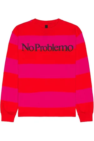 REVOLVE No Problemo No problemo camiseta manga larga no problemo en color talla L en - Red. Talla L (también en M, S, XL/1X, XS).