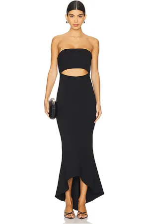 REVOLVE NBD Nbd vestido largo june en color talla S en - Black. Talla S (también en XS).