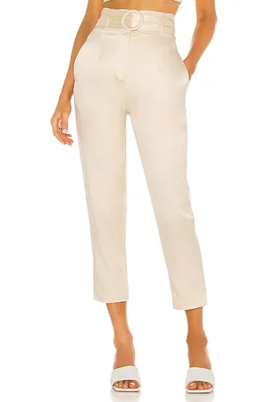 REVOLVE Camila Coelho Camila coelho pantalón guadalupe en color crema talla S en - Cream. Talla S (también en XL).