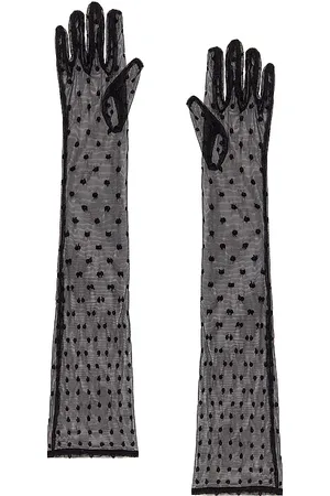 REVOLVE Kiki de Montparnasse Kiki de montparnasse guantes merci en color talla XS/S en - Black. Talla XS/S (también en ).