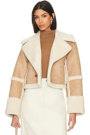 REVOLVE Tularosa Tularosa chaqueta cindi en color marrón talla M en - Brown. Talla M (también en XL).