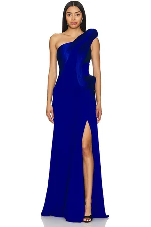 REVOLVE Gaurav Gupta Gaurav gupta vestido largo the sculpted wave en color azul talla 6 en - Blue. Talla 6 (también en 8).