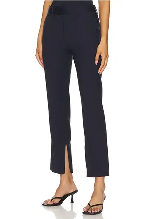REVOLVE Helmut Lang Helmut lang pantalones de corte ajustado en color talla 2 en - Navy. Talla 2 (también en 4).