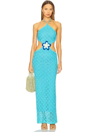 REVOLVE Capittana Capittana vestido lucinda en color azul talla M/L en - Blue. Talla M/L (también en XL, XS/S).