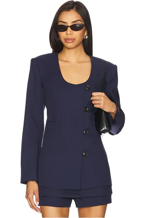 REVOLVE Maude Club Maude club blake blazer en color talla L en - Navy. Talla L (también en M, S, XL, XS).