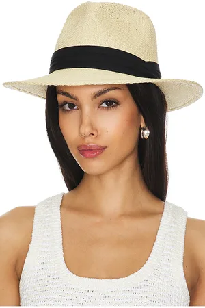 REVOLVE Brixton Brixton sol fedora en color beige talla S en - Beige. Talla S (también en XS).