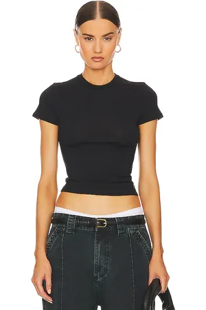 REVOLVE Helsa Helsa camiseta jersey en color talla L en - Black. Talla L (también en M, S, XL, XS, XXS).