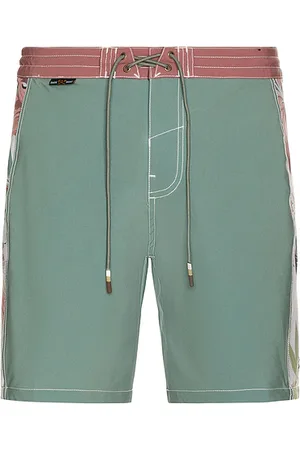 REVOLVE Dark Seas Dark seas shorts playeros en color salvia talla 30 en - Sage. Talla 30 (también en 31, 32, 34, 36, 38).