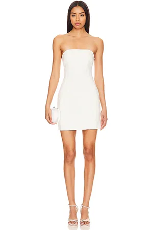 REVOLVE Rue Sophie Rue sophie minivestido ophiel en color ivory talla S en - Ivory. Talla S (también en XS).