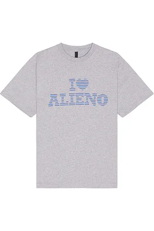 REVOLVE No Problemo No problemo camiseta i heart alieno en color gris talla L en - Grey. Talla L (también en M, S, XL/1X, XS).