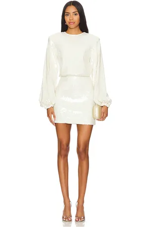 REVOLVE ROTATE Rotate vestido en color ivory talla 34 en - Ivory. Talla 34 (también en 32).