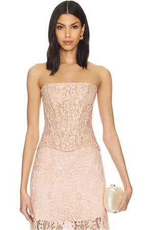 REVOLVE Rozie Corsets Rozie corsets bustier corset top en color peach,peach talla 36/S en - Peach,Peach. Talla 36/S (también en 40/L).