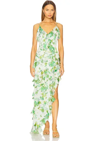 REVOLVE ELLIATT Elliatt maxivestido tess en color verde talla L en - Green. Talla L (también en M, S, XL, XS, XXL, XXS).