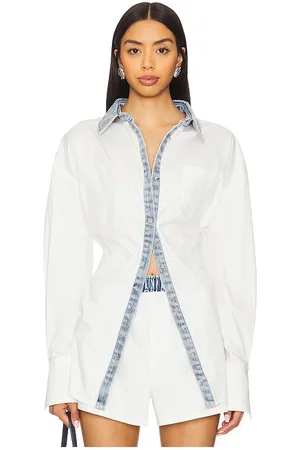 REVOLVE SER.O.YA Ser.o.ya camisa gill en color blanco talla M en - White. Talla M (también en XS).