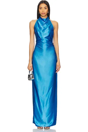 REVOLVE Amanda Uprichard Amanda uprichard vestido marcine en color royal talla L en - Royal. Talla L (también en M, S, XL, XS).