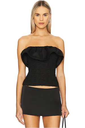 REVOLVE ELLIATT Elliatt top sin tirantes dandelione en color talla L en - Black. Talla L (también en M, S, XL, XS, XXL, XXS).