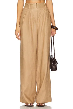 REVOLVE HEVRON Hevron pantalón pierna ancha en color talla 0 en - . Talla 0 (también en 10, 12, 2, 6, 8).