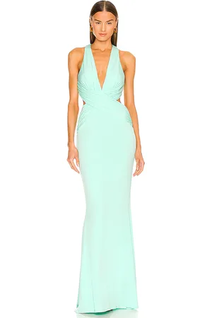 REVOLVE Katie May Katie may vestido largo secret agent en color azul cerceta talla L en - Teal. Talla L (también en XL).