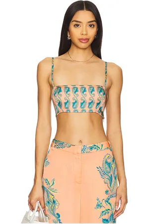 REVOLVE HEMANT AND NANDITA Hemant and nandita bikini banda en color pink,blue talla L en - Pink,Blue. Talla L (también en M, XS, XXS).