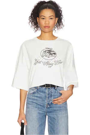 REVOLVE Understated Leather Understated leather x get along crop top en color talla L en - White. Talla L (también en M, S, XL, XS).