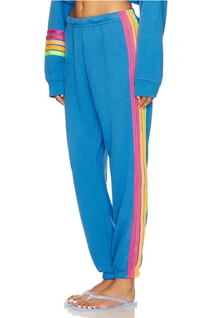 REVOLVE Aviator Nation Aviator nation pantalón deportivo 5 stripe en color azul talla L en - Blue. Talla L (también en M, S, XS).