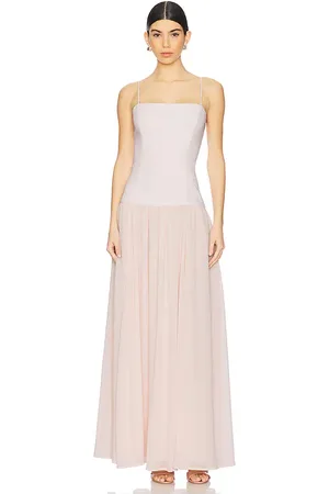 REVOLVE Lovers and Friends Lovers and friends vestido largo rebecca en color rubor talla L en - Blush. Talla L (también en M, S, XL, XS, XXS).